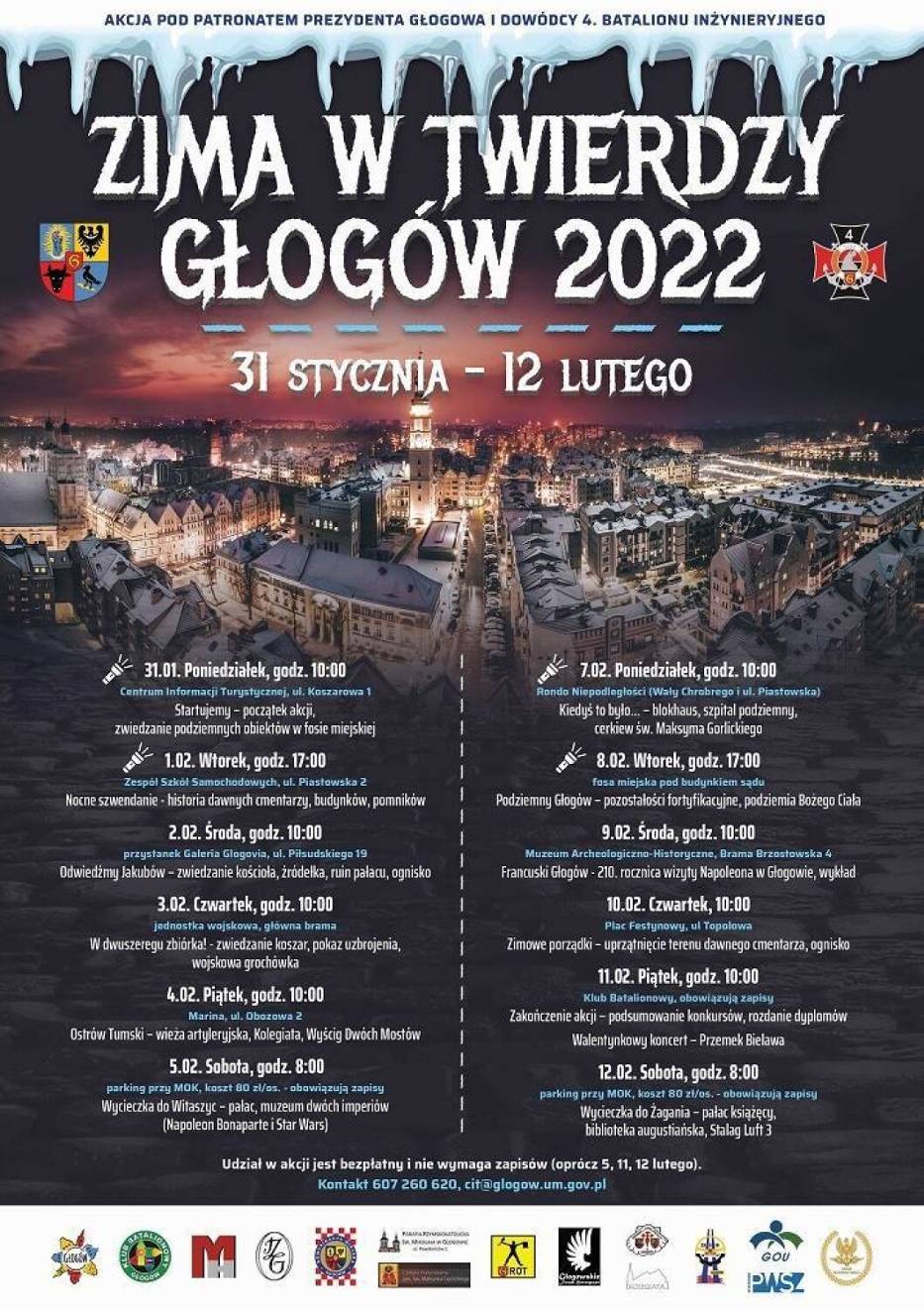 Ferie Zimowe 2022 w Głogowie i okolicy