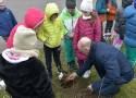 W Bobrku dzieci posadziły drzewa i porozmawiały o ekologii. ZDJĘCIA