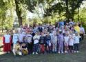 Bieg w piżamach w Kwileniu. Uczniowie szkoły podstawowej okazali wsparcie dzieciom chorym onkologicznie