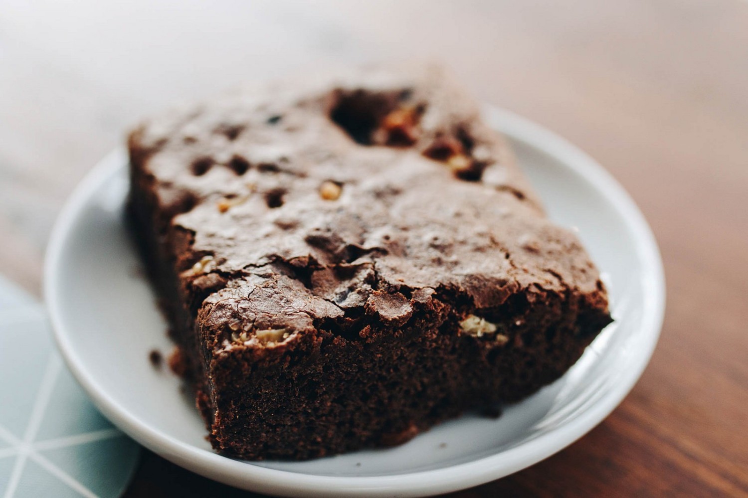 Brownie z czerwonej fasoli