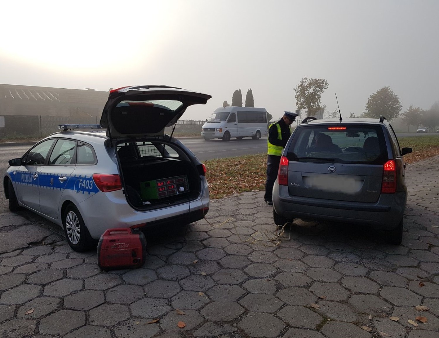 Piotrkowska drogówka przeprowadziła akcję "Smog"