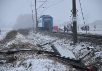 Jedna osoba zginęła w wypadku na przejeździe kolejowym w Budzyniu