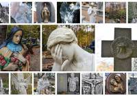 Wyjątkowe figury na cmentarzach. Jakie monumenty można spotkać na Pomorzu? [ZDJĘCIA]