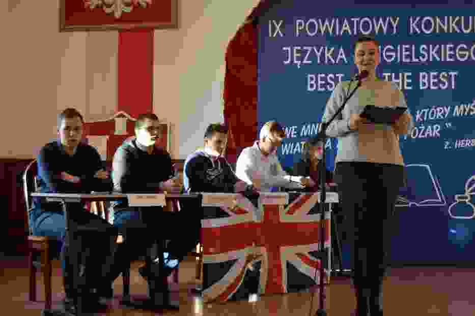 Powiatowy konkurs z języka angielskiego w I LO w Szczecinku