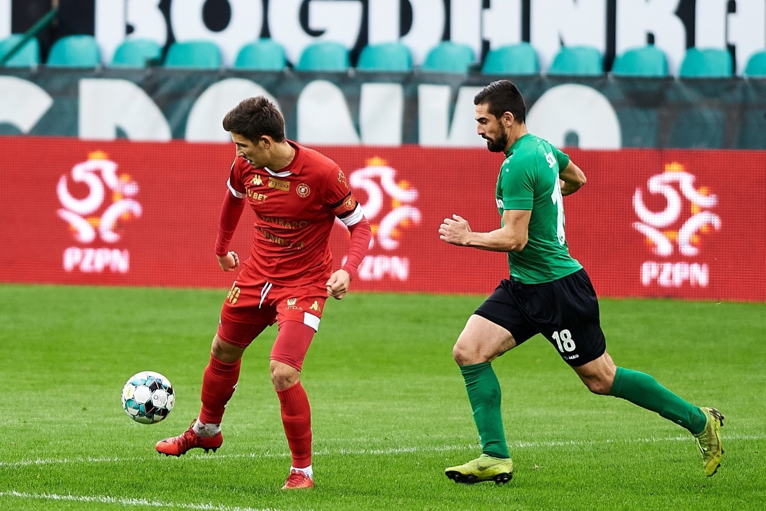 Mecz WIDZEW ŁÓDŹ - GÓRNIK ŁĘCZNA w Fortuna I lidze piłki nożnejPoczątek: PIĄTEK, 23 kwietnia, godz