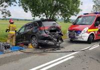 Koszmarny wypadek śmiertelny na Dolnym Śląsku. Lądował LPR, kilku rannych