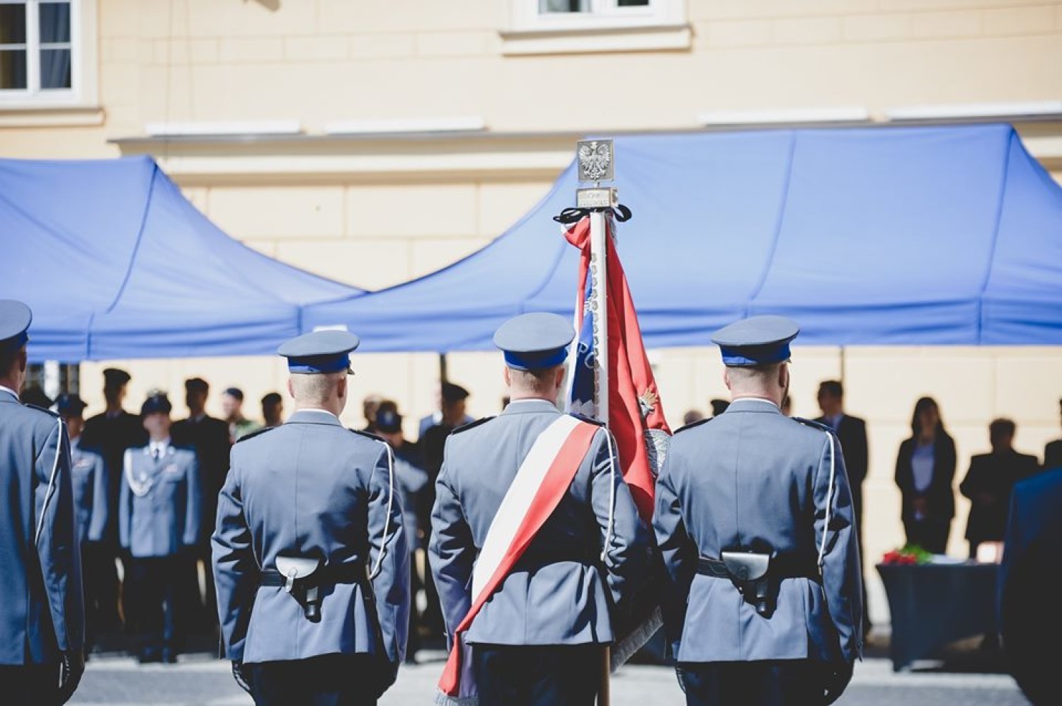 Obchody 100-lecia policji na terenie ZPiT "Śląsk" w Koszęcinie 11