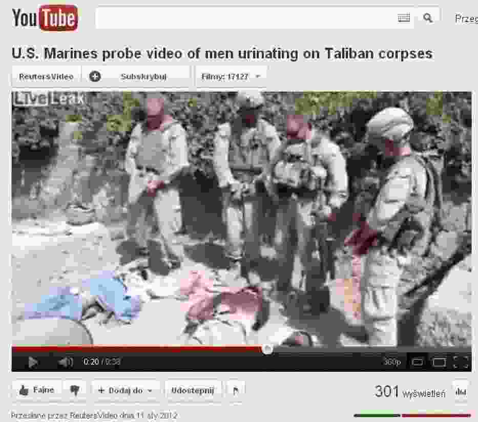 Kadr z filmu na Youtube