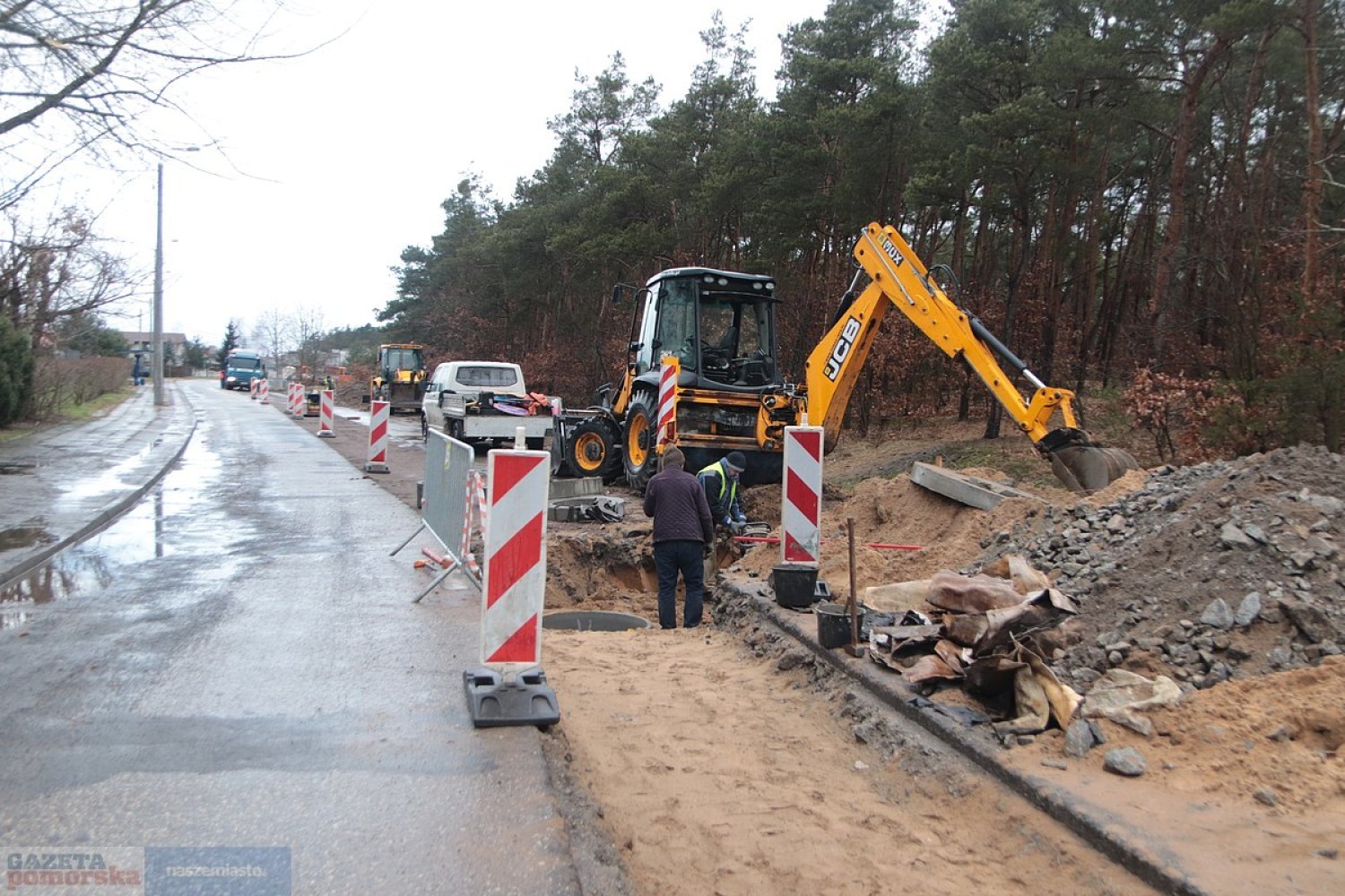 Włocławek - trwają inwestycje drogowe, remonty, przebudowy