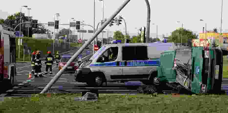 Wypadek na Rondzie Inowrocławskim