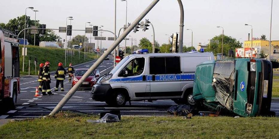 Wypadek na Rondzie Inowrocławskim