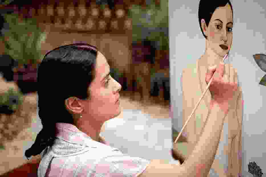 Kadr z filmu "Frida"