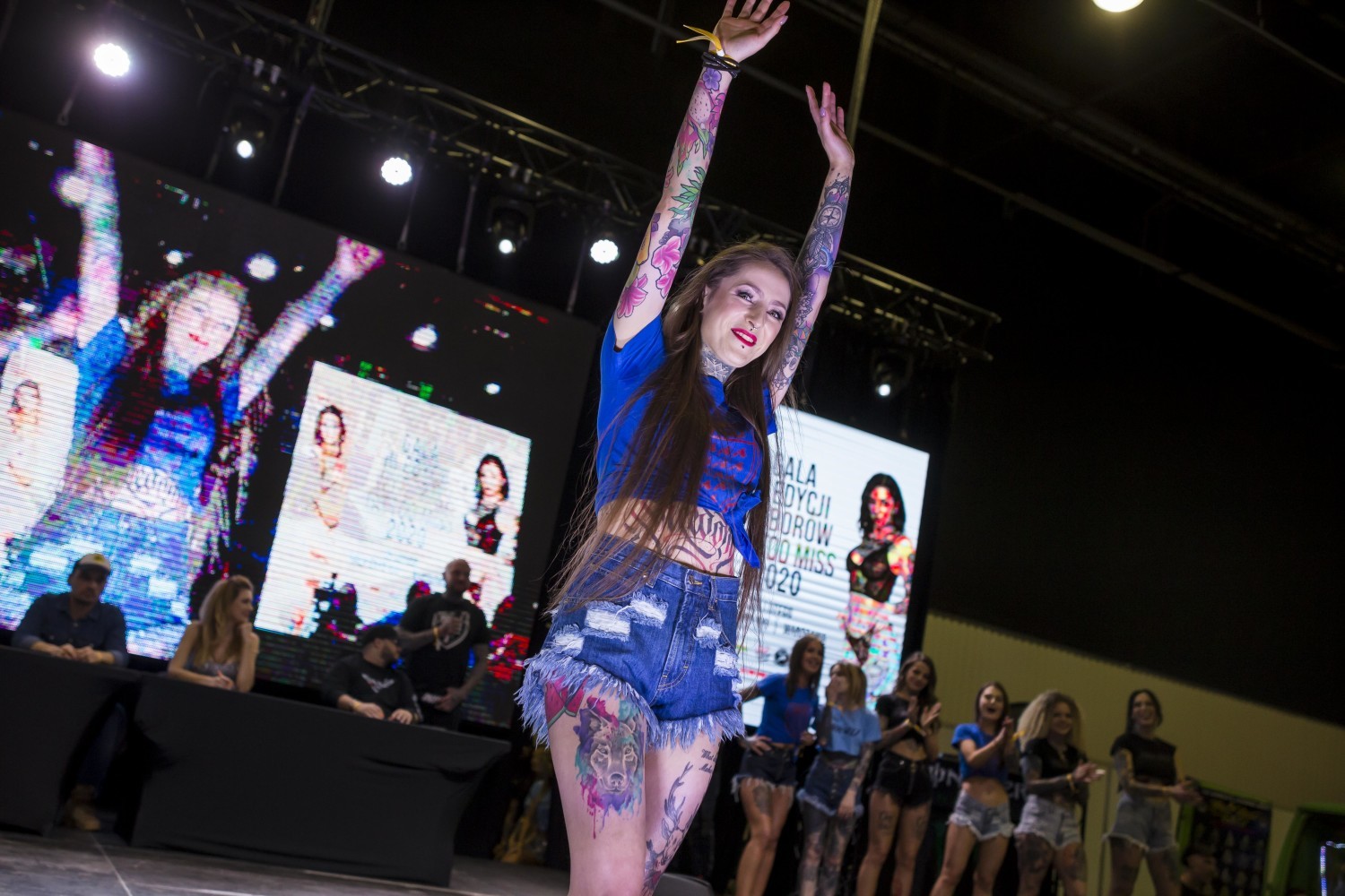 Miss Tattoo 2020. 28 kandydatek walczyło o tutuł podczas Warsaw Tattoo Days