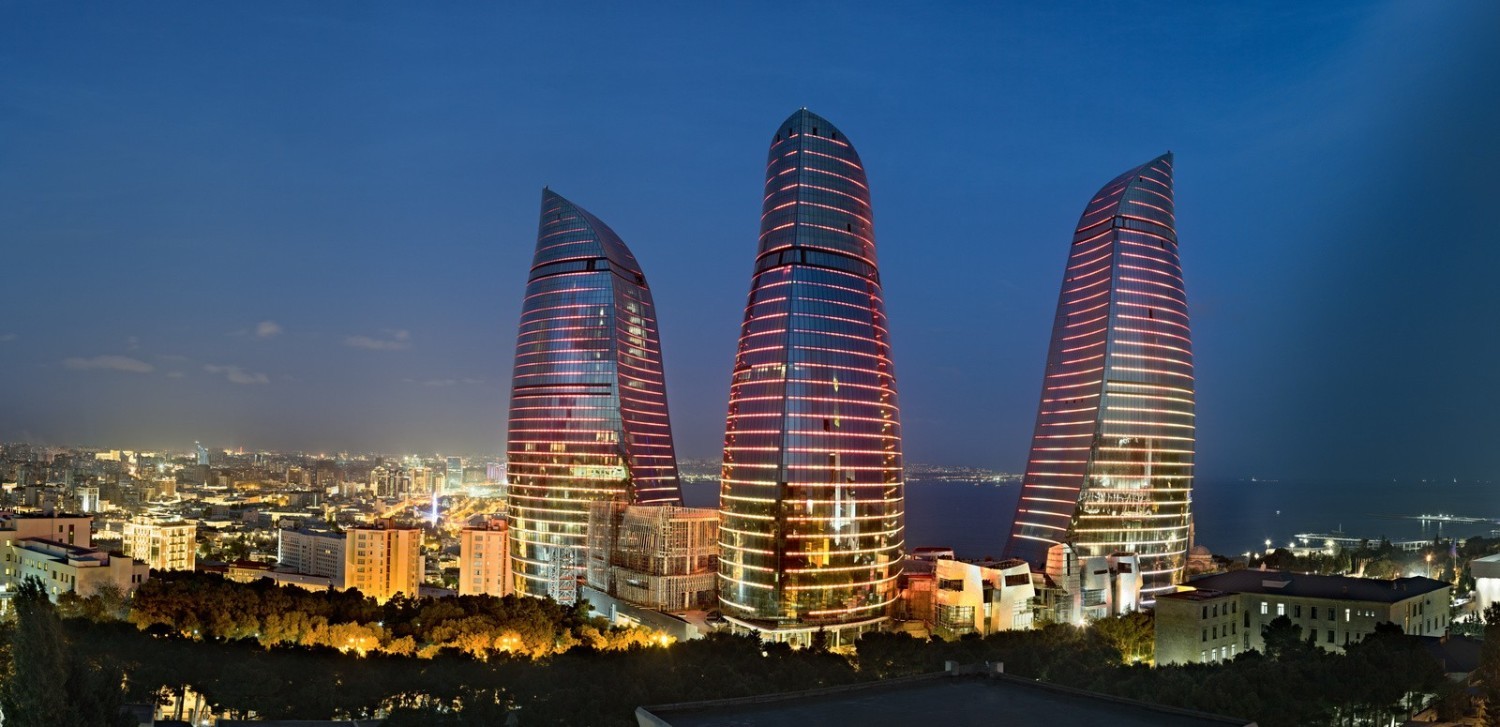 Kwiat z płomieni – Baku, Azerbejdżan