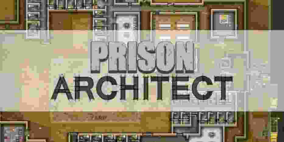 Grafika nawiązująca do produkcji "Prison Architect"