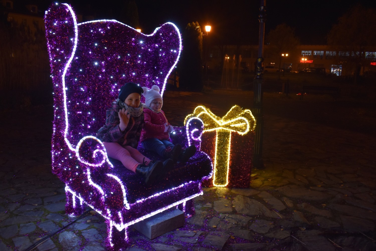 Świąteczne iluminacje w Krośnie Odrzańskim. Tak wyglądały rok temu. W tym okresie świątecznym ozdoby będą podobne?