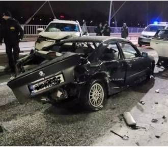 Karambol w Nowym Sączu, trzy auta rozbite. Cztery osoby w szpitalu