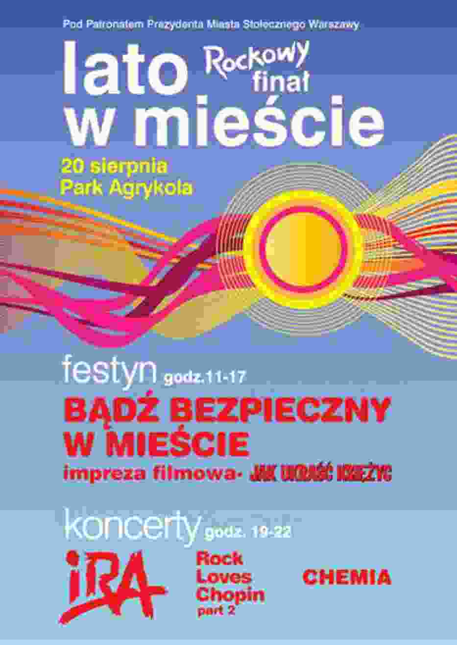 Plakat promujący imprezę