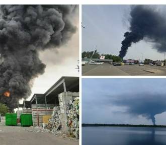 Wielki pożar na Śląsku. Zagrożenie dla Małopolski. Służby monitorują powietrze