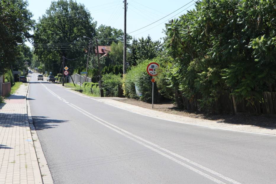 Wyremontowana droga w Kiełczynie została oddana do użytku
