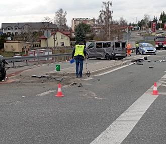 Wypadek na wjeździe na S8 w Rawie Mazowieckiej. Ranne zostało 11-letnie dziecko