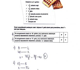 Egzamin ósmoklasisty z matematyki: odpowiedzi i rozwiązania. Sprawdź, jak ci poszło!