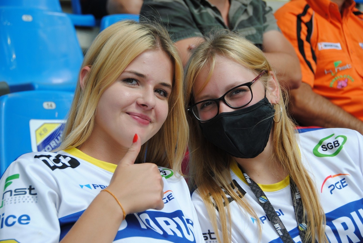 Apator Toruń - Orzeł Łódź. Zdjęcia kibiców na Motoarenie
