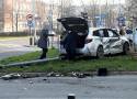 Kolejny wypadek we Wrocławiu. Zderzyły się ze sobą dwa samochody na Rondzie Żołnierzy Wyklętych
