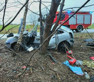 Tragiczny wypadek na drodze między Chełmem a Zamościem. Nie żyje jedna osoba