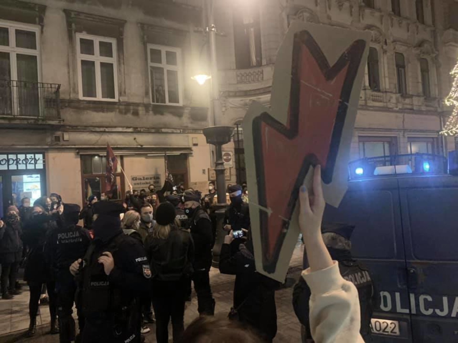 Mieszkaniec naszego regionu kontra łódzka policja na strajku kobiet
