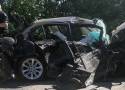 Wypadek w Małej Słońcy. Kierowca BMW uderzył w drzewo 