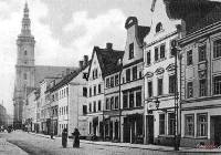 Zobacz ulicę Partyzantów w Legnicy na fotografiach sprzed 100 lat