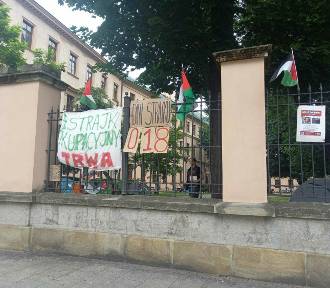 Trwa strajk okupacyjny w budynku Uniwersytetu Jagiellońskiego