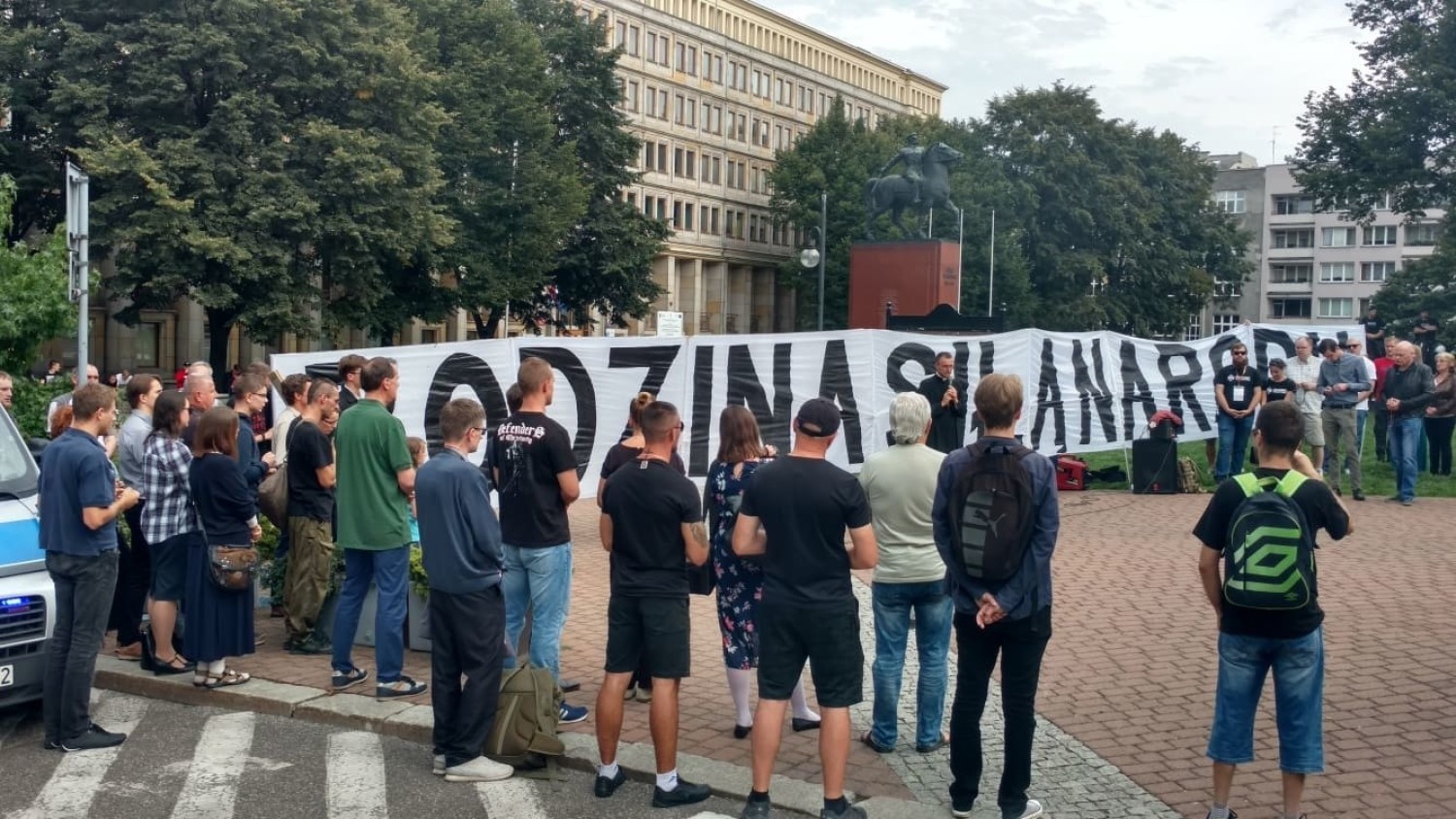 Kontrmanifestacja przeciwników Marszu Równości