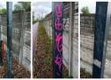 Młodociani wandale niszczą Pleszew. "Wymalowali" ławki i lampy na deptaku pomiędzy Targową a Lipową w wątpliwej jakości graffiti 