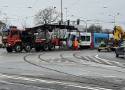 Wykolejenie tramwaju na pl. Bema. MPK wprowadza objazdy, spore utrudnienia dla kierowców