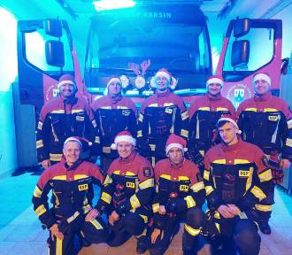 Strażacy z całego Pomorza zostali Mikołajami i pomagają dzieciom z hospicjum