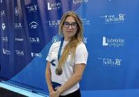 Paulina Cierpiałowska z medalem mistrzostw Polski młodzieżowców
