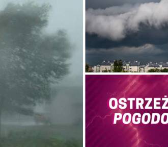 Burze z gradem w Śląskiem - ostrzeżenie 2 stopnia! Możliwe BARDZO silne opady deszczu