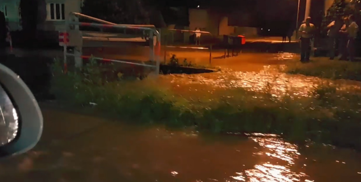 Silne burze w Małopolsce