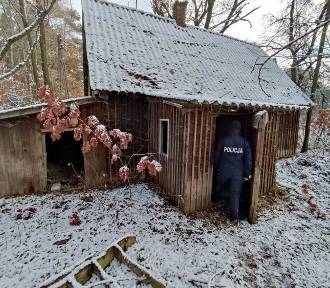 Wieruszowscy policjanci kontrolują pustostany