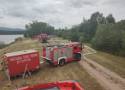 Przerzut ratowników i likwidacja rozlewiska. Dolnośląscy strażacy w akcji pod kryptonimem "KACZAWA 2023" - zdjęcia