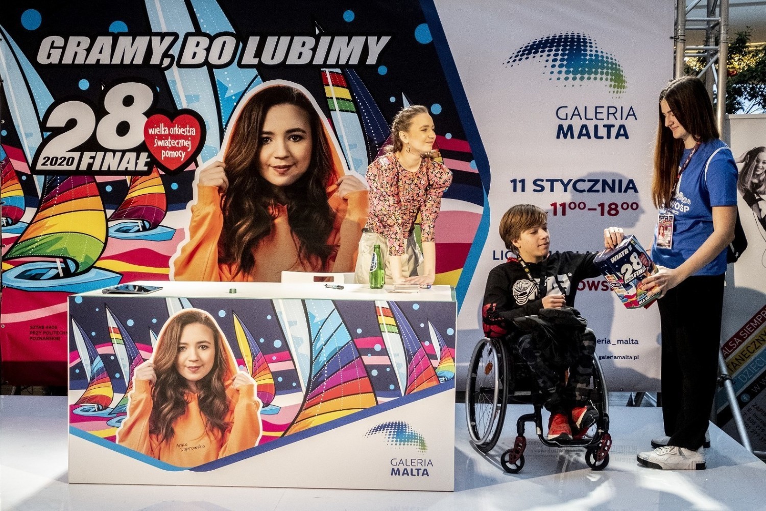 Gościem specjalnym Galerii Malta w Poznaniu była zwyciężczyni drugiej edycji The Voice Kids Anika Dąbrowska
