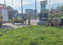 Wypadek autobusu w Sosnowcu. Zderzył się z samochodem osobowym. Jedna osoba trafiła do szpitala