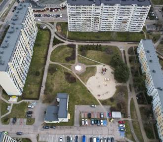 Toruń. Tak wyglądają największe osiedla: Rubinkowo i Skarpa na zdjęciach z drona