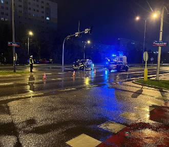 Wypadek na przejściu dla pieszych w Rzeszowie