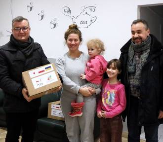 Pomoc dla ukraińskich rodzin: z Japonii do Krężnicy Jarej