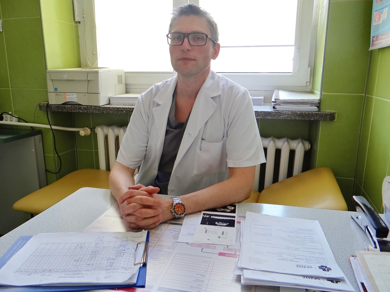 Dr. Wojciech Ordon, zastępca dyrektora szpitala do spraw medycznych