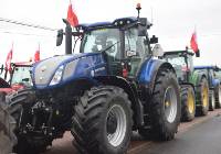 Protest rolników w Katowicach. Strajkujący będą czekali z... prezentami