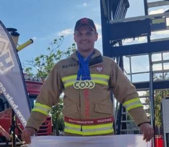 Cztery złote medale wywalczył chełmski strażak Rafał Bereza w Magdeburgu
